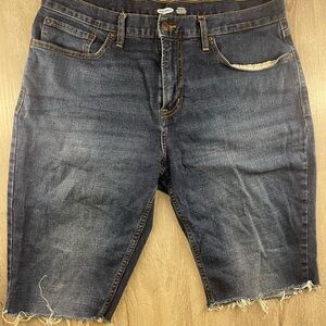 Old Navy Men’s Blue Denim Jean Shorts Size 36x32